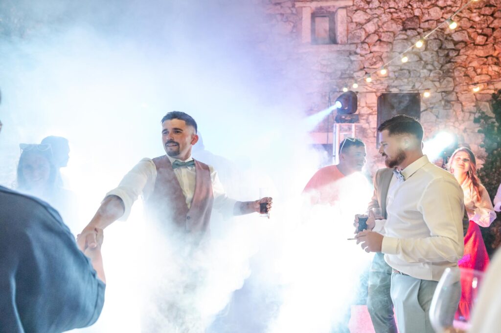 photos de soirée à l'auberge gardoise